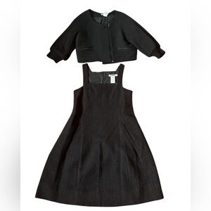 Vintage Chloe Black Dress and Jacket Set